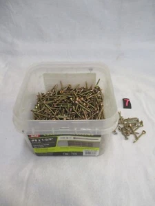 Grip Rite #8 x 1-5/8 in. Wood Screw Drive Coarse Thread 5 LBS. 10 OZ. 158GCS10BK - Picture 1 of 11