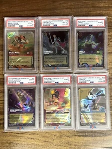 PSA 10 D23 Disney Lorcana Exclusive Expo Collectors Box Complete Set Collection - Picture 1 of 1
