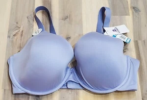 B.tempt'd by Wacoal Women's Future Foundation Wireless Contour Bra in Blue 36DDD - Picture 1 of 6