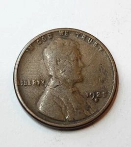 1925-S Lincoln Wheat Cent Great Value *Free Shipping* - Picture 1 of 2