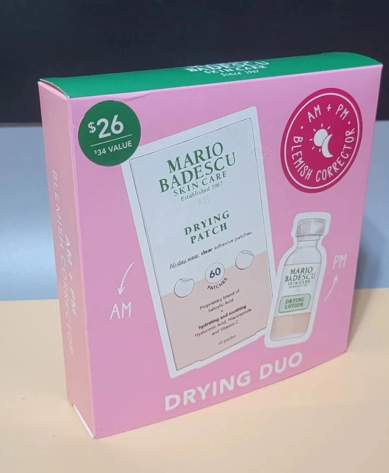 Lote de 3 lociones y parches de secado nuevos Value Pack MARIO BADESCU Foto 1 de 1