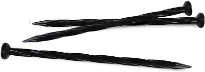 Picos de anclaje de paisaje de nailon espiral de plástico Dimex EasyFlex de 24 unidades, 8 pulgadas Foto 1 de 4