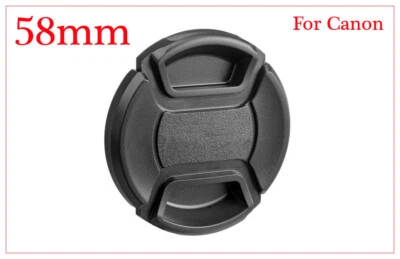 High Quality LC-58 Centre Pinch lens cap for Canon Lenses fit 24 28 50 85 100mm - Image 1 of 3
