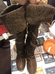 ALDO Boots Brown Size 9 1/2 EU 41 - Picture 1 of 20