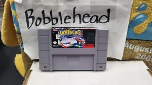 UNIRACERS SUPER NINTENDO SNES VIDEO GAME NO BOX OR MANUAL AUTHENTIC - Picture 1 of 7