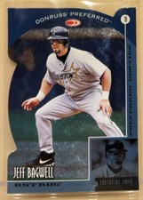 1998 Donruss PREFERRED SEATING Executive Suite Jeff Bagwell #10 HOF DIE CUT