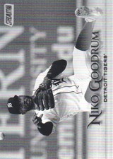 2019 Stadium Club Baseball Black & White #190 Niko Goodrum