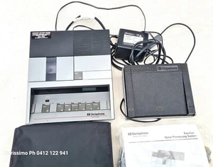 Dictaphone 1704 Transcription Dictation Machine Mini Cassettes Retro Vintage - Picture 1 of 7