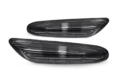 BMW 3 Series Side Indicator Set Black E92 E93 07-13 Repeater Pair Left Right - Image 1 of 4