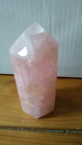 Madagascan Polished Rose Quartz Tower 500gm (appx.) - 1027/22 - Picture 1 of 4