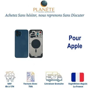 Coque de Réparation Bleu Pacifiqu Without Parts iPhone 12 Pro A2341 A2406 A2407 - Photo 1 sur 1
