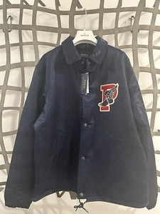 Chaqueta Polo Ralph Lauren Pwing Coleccionable Satén 1992 Satén Coach’s P-Wing L - Imagen 1 de 4