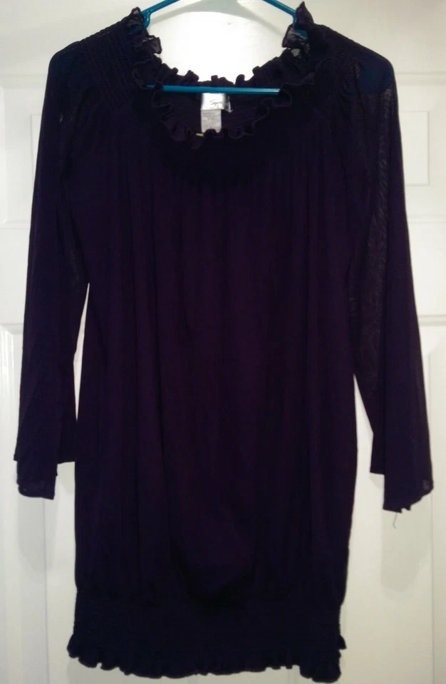 Spiegel Womens Shirt Top Blouse Size M Medium Purple NEW - Image 1 of 3