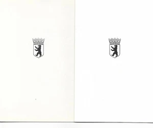 Berlin / Mi.-Nr. 379 - 84 komplett postfrisch + ESST in 2 hochformatigen A6 - Bild 1 von 1