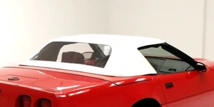 Kit de vinilo Corvette convertible con techo de trapo suave hecho en Estados Unidos 1986-1993 BLANCO C4 NUEVO - Imagen 1 de 3