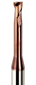VHM Fräser Z=2 TiSiN Mikroformenbaufräser 55 HRC mit abgesetzem Hals Ø 1 - 4 mm - Bild 1 von 9