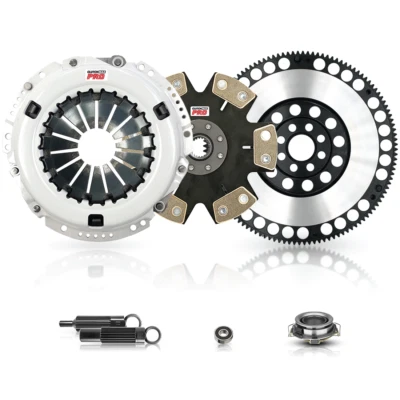 Комплект сцепления ClutchMaxPRO Stage 4 и маховик из хрома для TC 2,4 л 2AZ-FE Scion 05-10 - Изображение 1 из 4