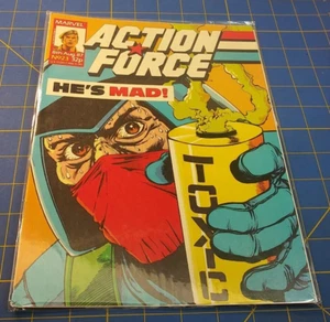 He's Mad! Action Force Comic No 23 Marvel 8th August 1987 Printed in the U.K. - Picture 1 of 14