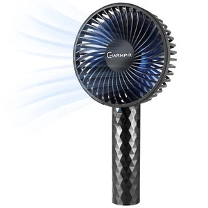 CHARMP Portable Handheld Fan Small Personal Fan with Rechargeable Battery Sma... - Picture 1 of 7