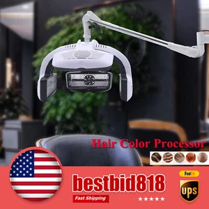 Wall Mounted Infrared Stand Hair Dryer Color Processor Salon 1250W White 110V - Picture 1 of 23