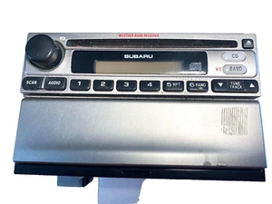 2003 - 2006 SUBARU FORESTER Radio Audio Receiver AM-FM-CD (X model) 86201SA021 - Picture 1 of 15