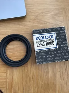 Kenlock Collapsible Rubber Lens Hood - Picture 1 of 3