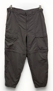 Gander Mountain Guide Series Pantalone Nylon Grigio Intercambiabile Uomo Taglia XL - Foto 1 di 7