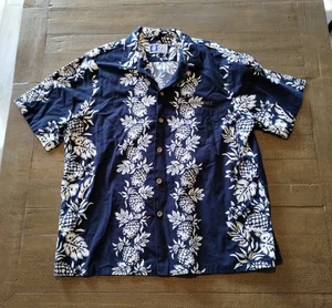 Vintage RJC 100% Cotton Hawaiian Penn State Shirt Size 2XL - Picture 1 of 10