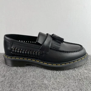 Mocassini Dr. Martens Adrian tessuto anilina nero pelle morbida nappa uomo 11 NUOVI - Foto 1 di 7
