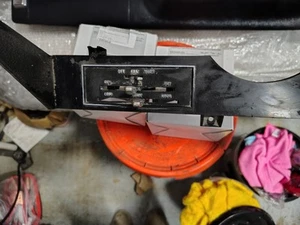 1970 to 1974 Mopar E Body Cuda Challenger Heater Control And Bezel - Picture 1 of 4