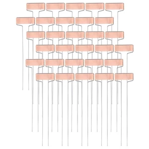 1X(Paquete de 30 etiquetas de metal para plantas de cobre de 10 pulgadas de alto etiquetas de estaca de jardín6112 - Imagen 1 de 8