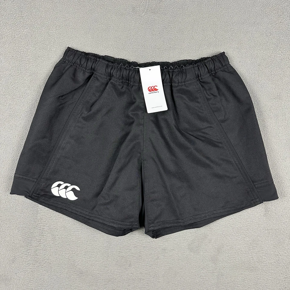 NWT Canterbury of New Zealand Rugby Shorts Men Medium Blue Advantage Drawstring - Image 1 of 4