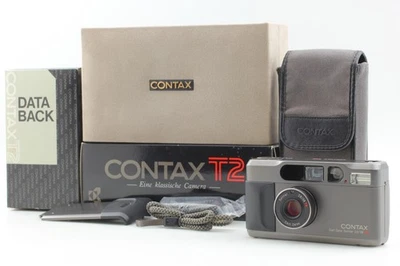 Alle funktionieren [Top neuwertig] Contax T2 Titan schwarz analoge... - Bild 1 von 4