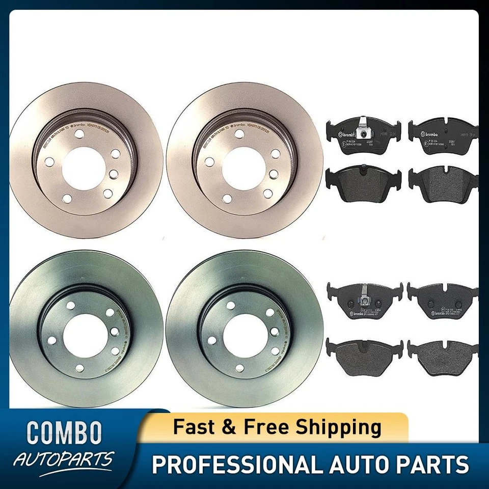 前后盘式制动垫套装盘式制动转子布雷博适用于 2003 - 2005 宝马 Z4 — 第 1/4 张图片