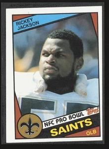 1984 Topps #303c Rickey Jackson New Orleans Saints Rookie NM/MT - Picture 1 of 2