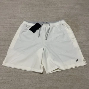 Fabletics The 7" Fundamental Shorts II gefüttert Knochen weiß Herren Large neu mit Etikett - Bild 1 von 8