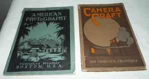 2 CAMERA & PHOTOGRAPHY MAGS CAMERA CRAFT 1912 & AMERICAN PHOTOGRAPHY 1915 READ!! - Picture 1 of 24