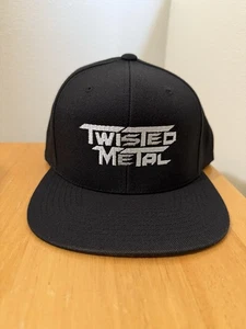 Twisted Metal Snapback Hat Retro Car Video Game Tv Show Sweet Tooth Ps1 Action - Picture 1 of 3