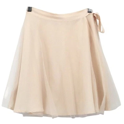 BCBGeneration Bailarina Núcleo Envolvente Falda Mujer S Melocotón Delicado Romántico Balletcore Foto 1 de 4