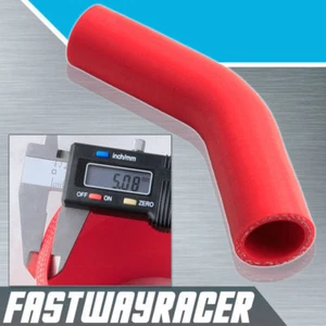 Universal Red 1.25'' 3-Ply 45 Degree Silicone Hose Coupler 32MM Turbo Intake RD - Picture 1 of 1