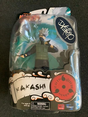 Toynami Shonen Jump Naruto Shippuden Kakashi 7" Figure with stand 2007 Series 2 - Image 1 of 2
