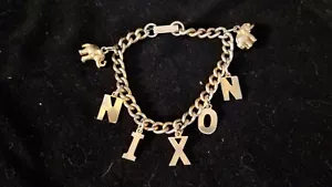 c1968 RICHARD M. NIXON Campaign Souvenir ARMBAND Schreibweise Name 2 ELEFANTEN GOP - Bild 1 von 1