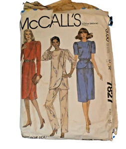 Vintage Schnittmuster McCall's 7827 Kleid, Tunika, Rock, Hose - Miss 14 - Schnitt - Bild 1 von 3