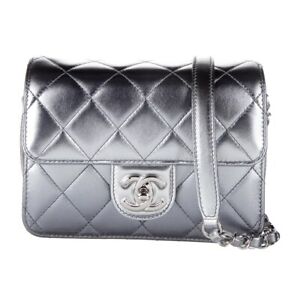 CHANEL Silver Metal Bags & Handbags for Women | Authenticity 