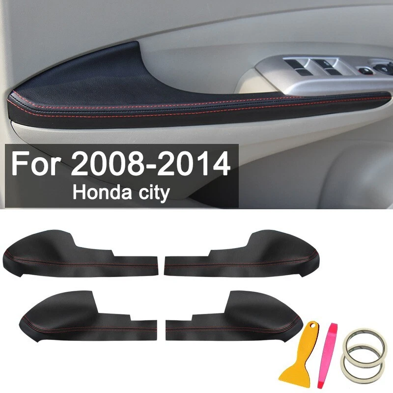 Juego de cubierta protectora reemplazada para tapa de panel de puerta Honda City 2008-2014 Foto 1 de 4