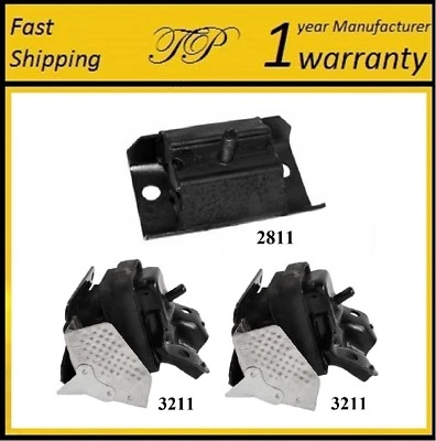 3 piezas motor delantero y montaje de transmisión para Chevrolet Silverado 1500 2007-2008 5,3 L 2x2 Foto 1 de 4
