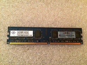 Memoria DDR2 Nanya NT1GT64U8HB0BY-3C 1GB PC2-5300 667MHz CL5 240 Pin - Foto 1 di 1