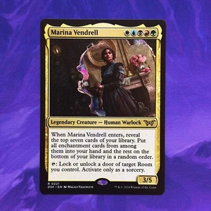 Marina Vendrell 0221 DSK Duskmourn: House of Horror MTG Commander Warlock Maria - Bild 1 von 2