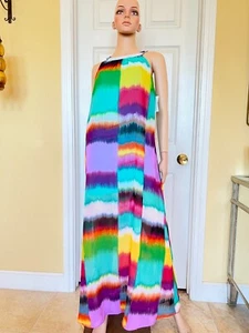 LA BLANCA colorful long maxi dress size S - Picture 1 of 10