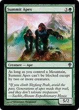 Worldwake Summit Apes x4 Magic The Gathering NM